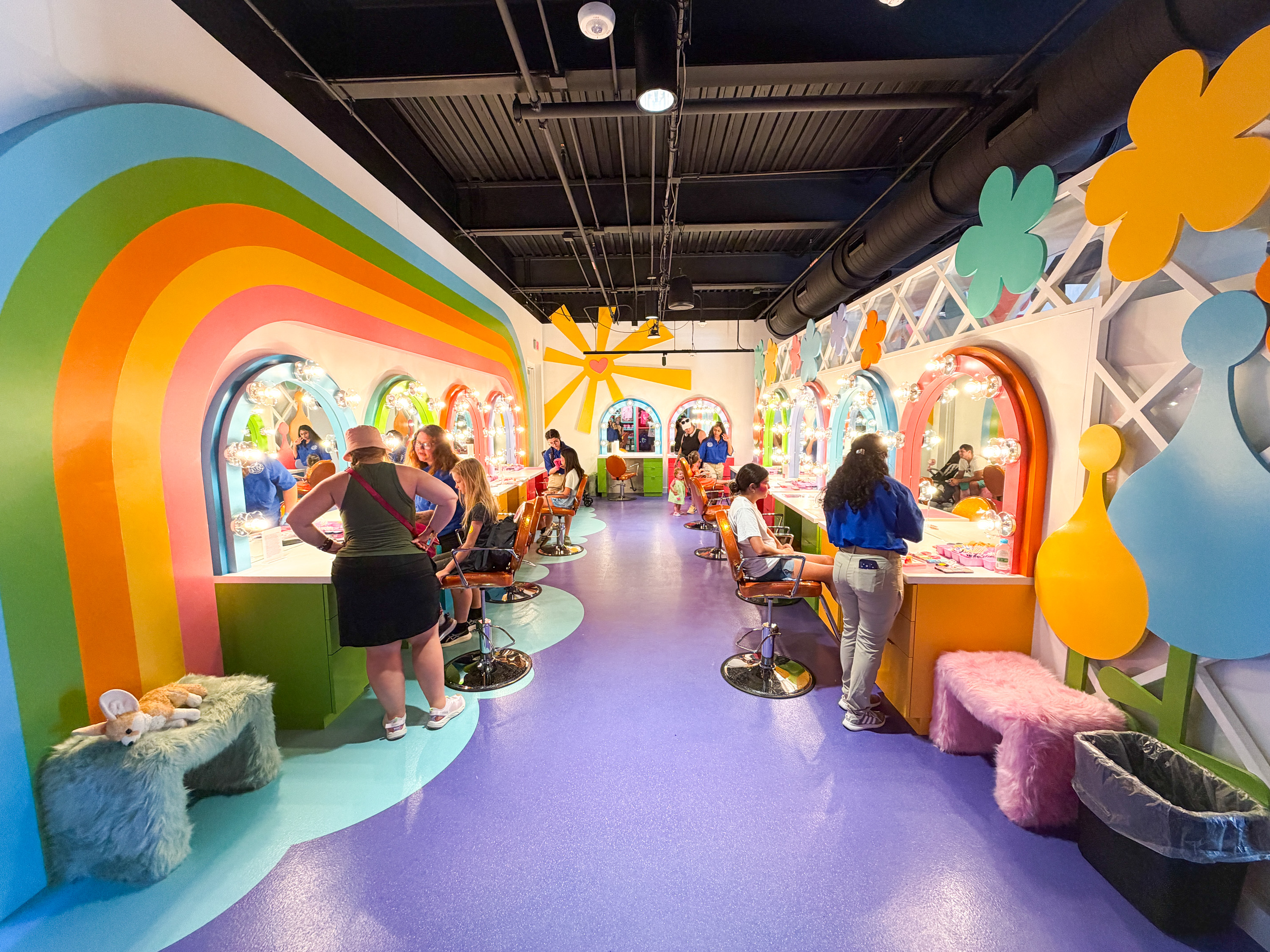 Univeral Kids Resort Troll ify Me makeup