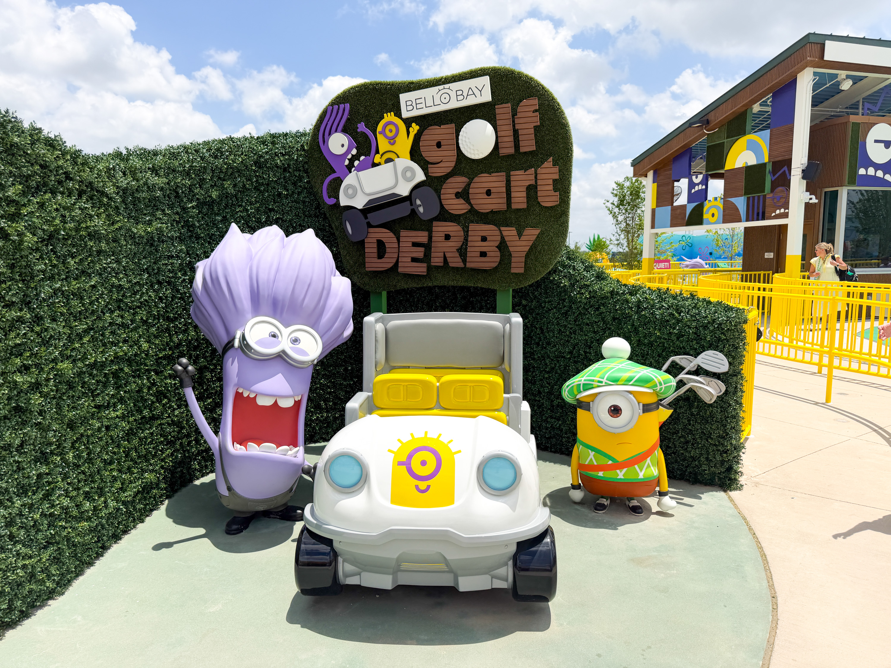 Universal Kids Resort Golf Cart Derby