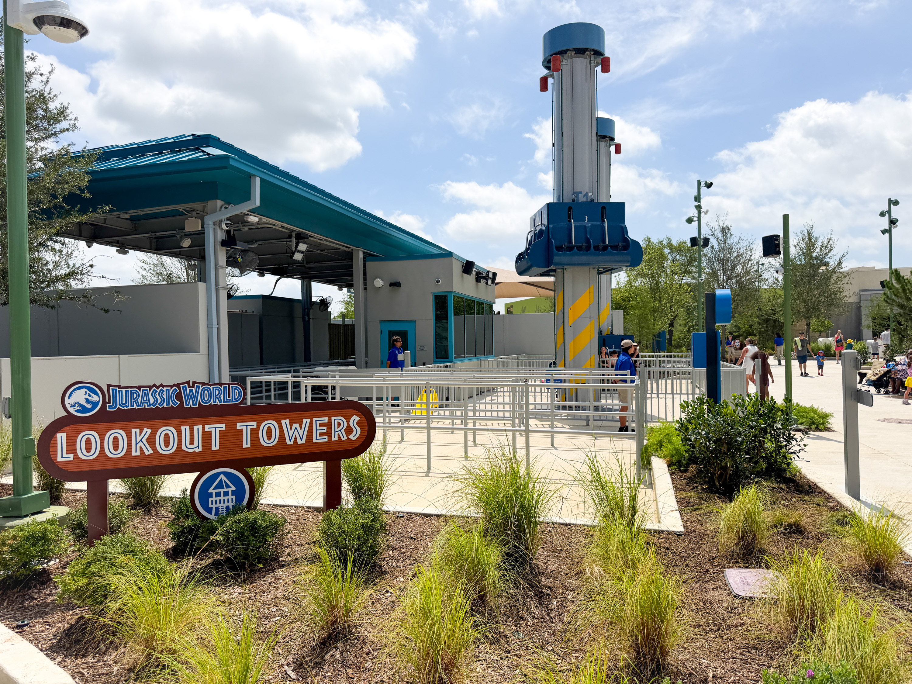 Universal Kids Resort Jurassic World Lookout Towers