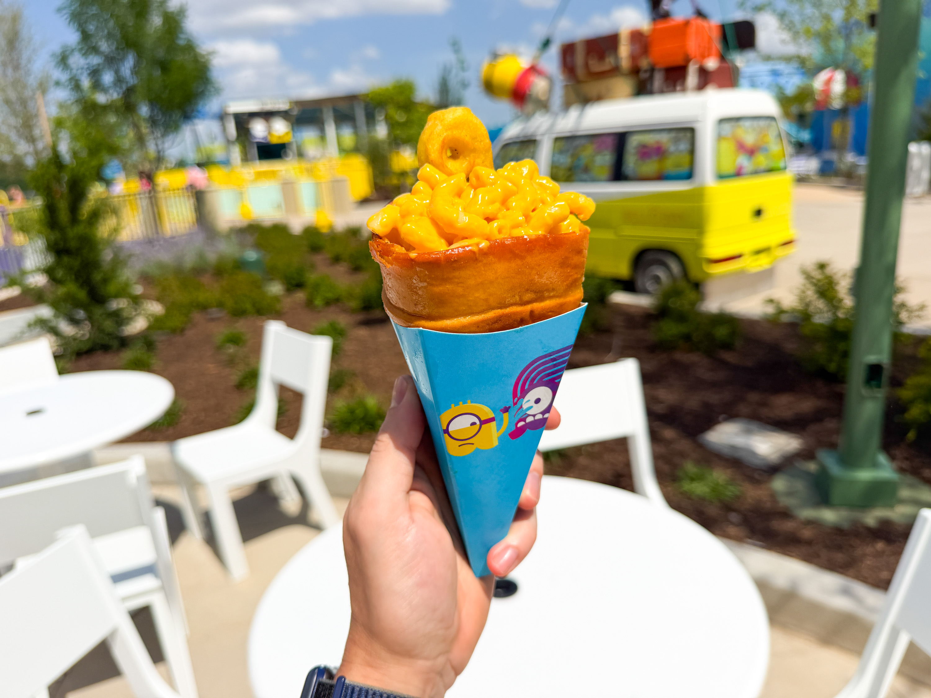 Universal Kids Resort Mac Cheese Cone Universal Kids Resort Mac Cheese Cone