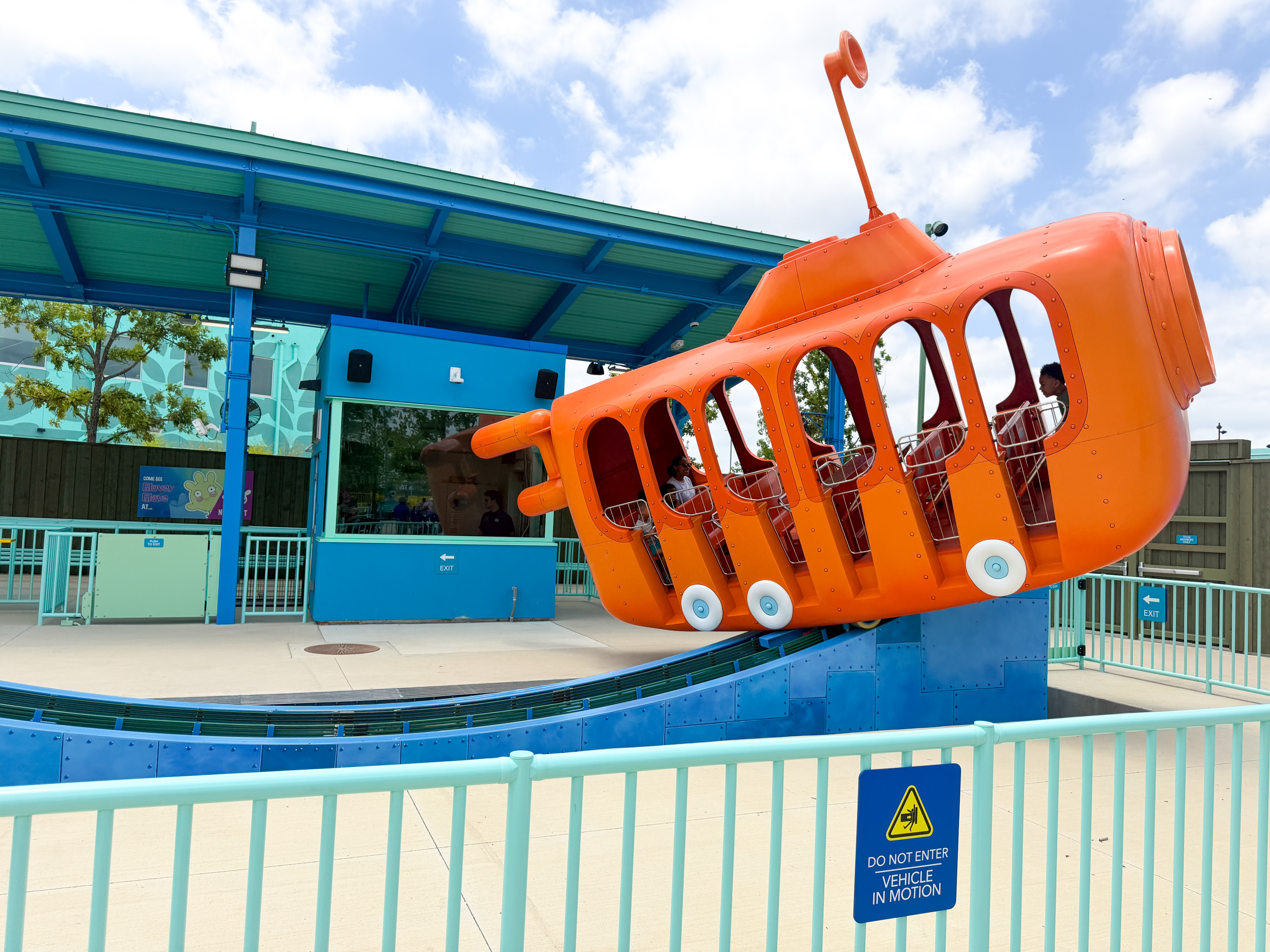 Universal Kids Resort SpongeBob bus ride