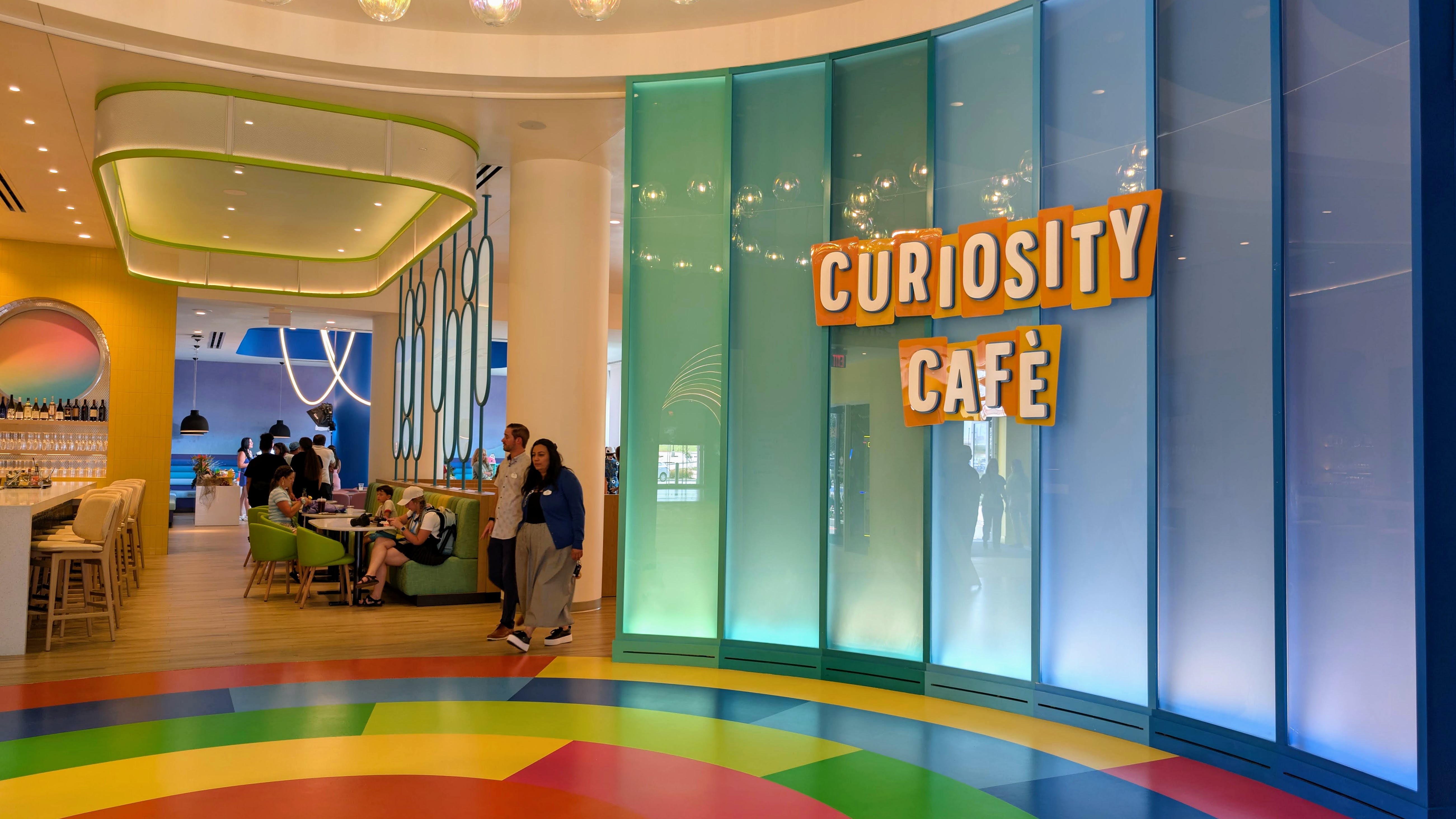 Universal Kids Resort hotel Curiosity Cafe entrance