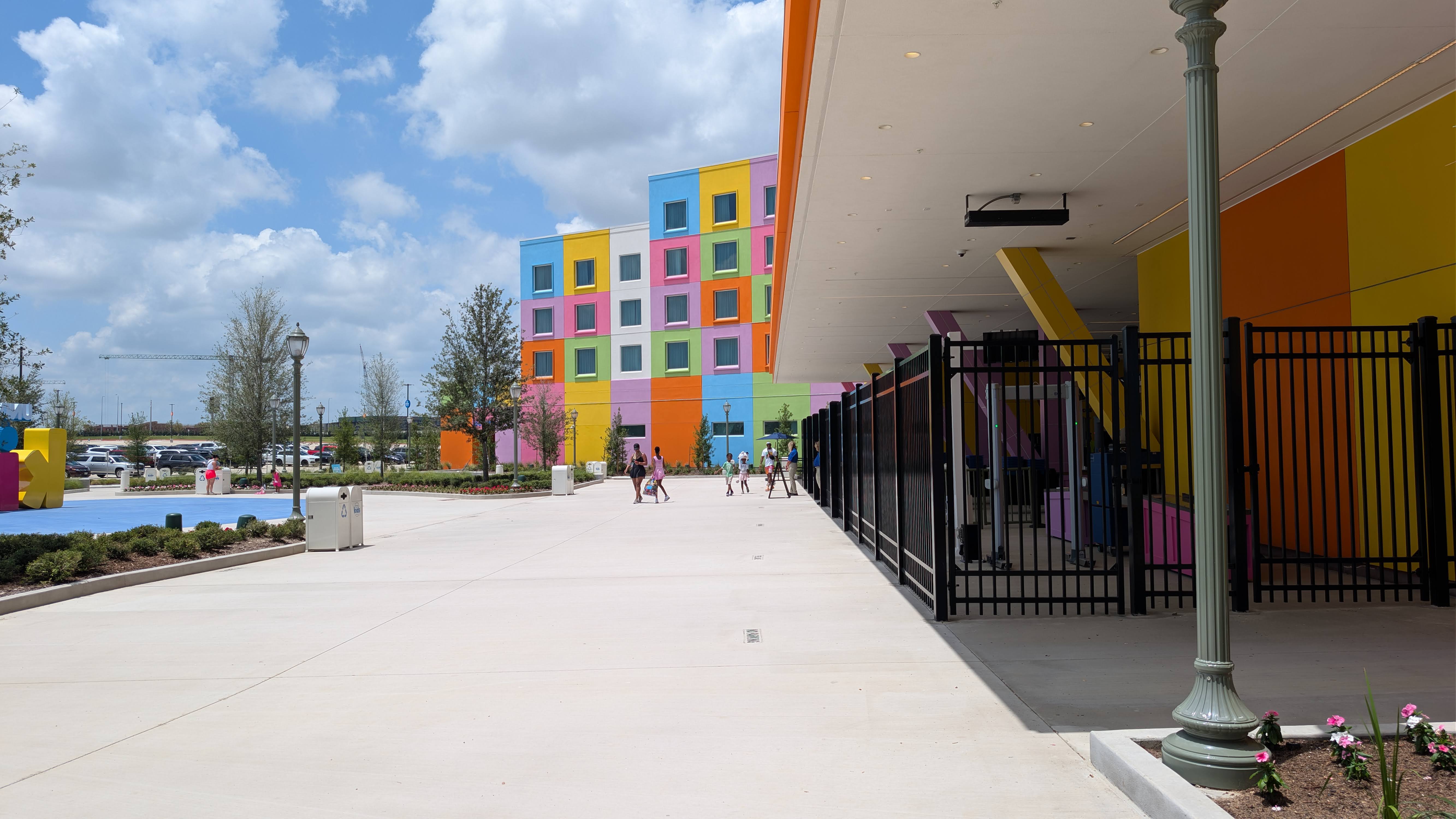 Universal Kids Resort hotel park entrance
