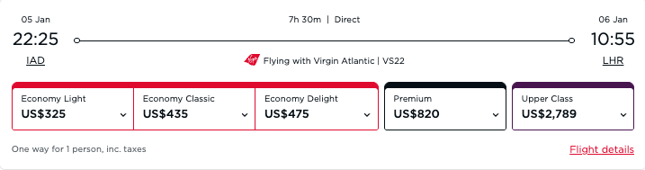 virgin cash pricing virgin cash pricing