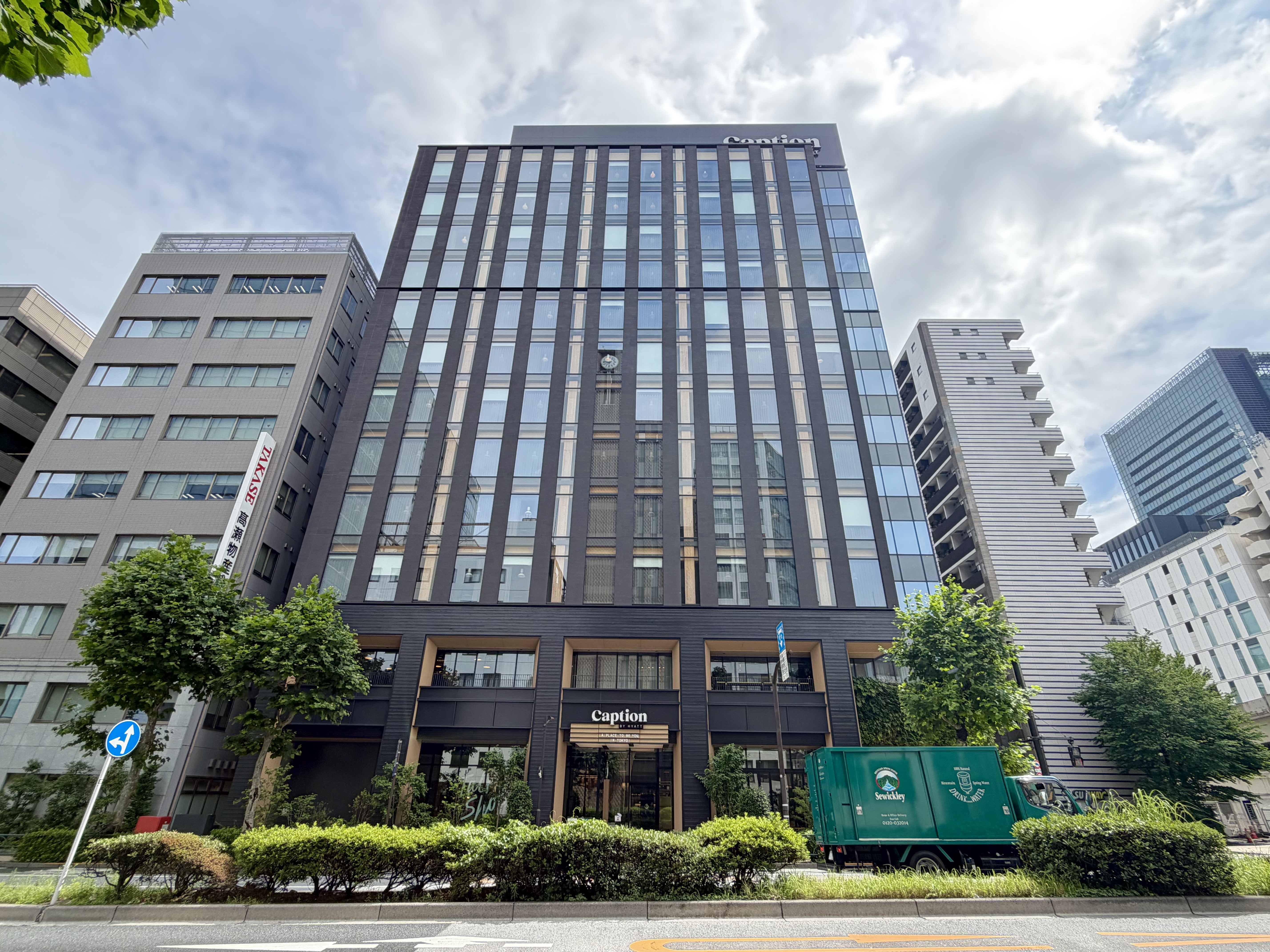 Caption by Hyatt Kabutocho Tokyo from across the street Caption by Hyatt Kabutocho Tokyo from across the street