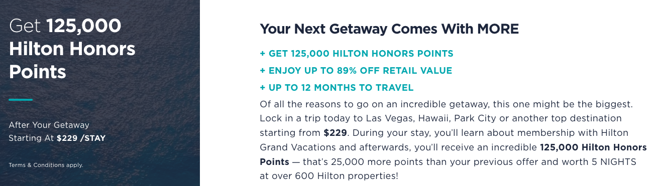 Screenshot 2026 07 07 at 2.44.15 PM Hilton 125k timeshare offer